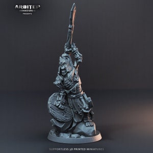 Skelettminiatyr | Skelettminiatyr | för D&D 5e, Pathfinder och andra rollspel | 28 mm