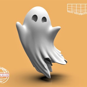 Cute Ghost Miniature | Cute Ghost Miniature | Tabletop RPGs like D&D or Pathfinder | 28mm