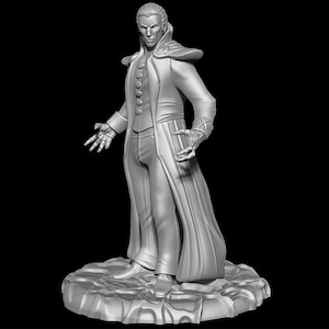 Vampire miniature | Vampire Miniature | Tabletop RPGs like D&D or Pathfinder | 28mm