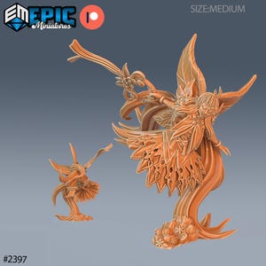 Pixie Miniature | Pixie Flying Miniature | for D&D 5e, Pathfinder and other RPG's | 28mm | EPIC Miniatures