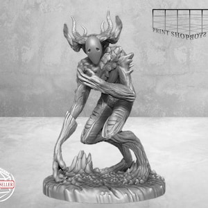 Hüter des Waldes  Miniatur | Forest Guardian Miniature | Tabletop RPGs like D&D or Pathfinder | 28mm