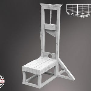 Guillotine Miniatur | Terrain | Tabletop RPGs like D&D or Pathfinder | 28mm
