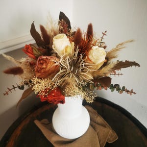 Flores secas buquê de noiva registro buquê de escritório durável buquê de flores secas boutonniere pino buquê do noivo