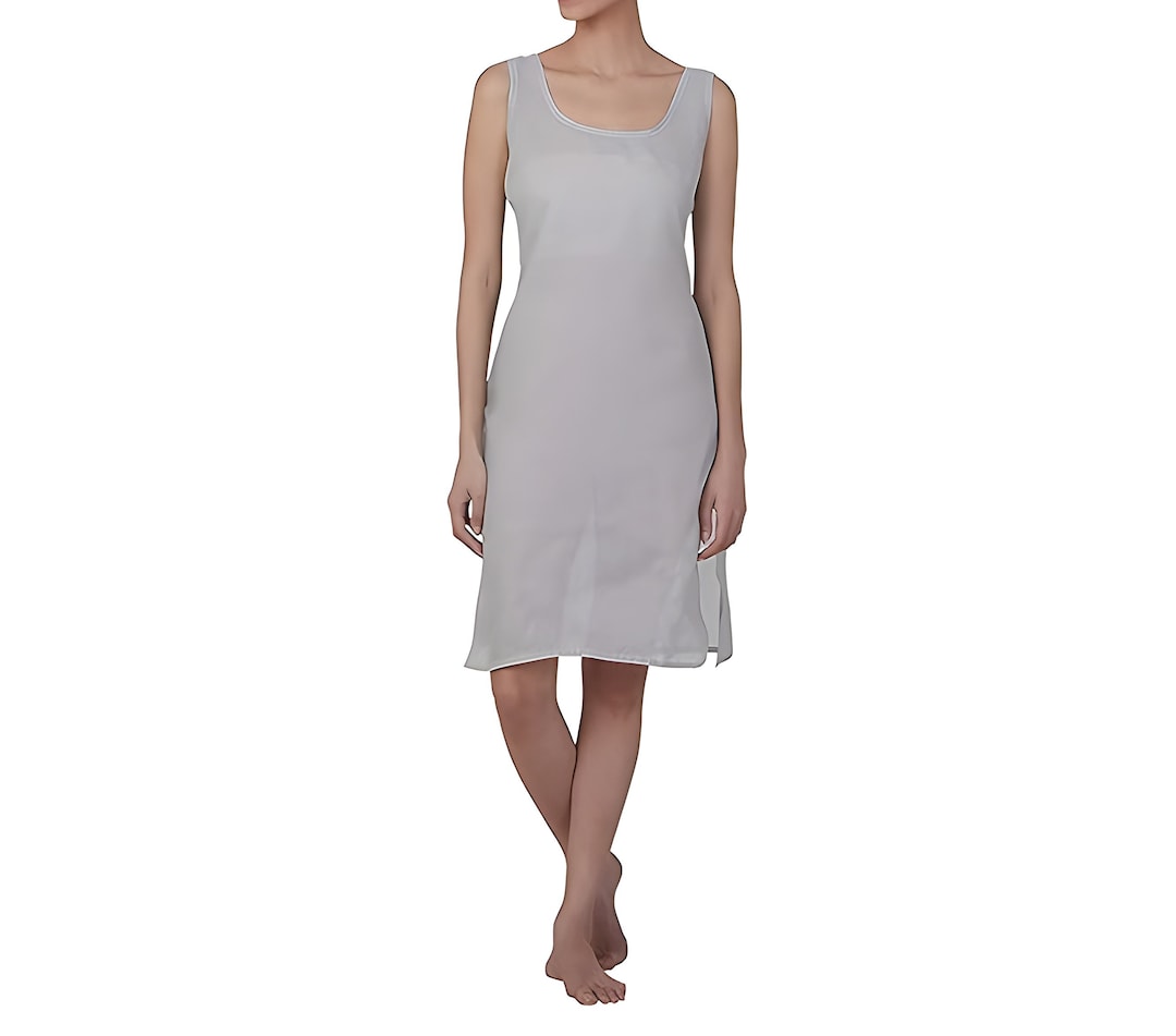 Women Inner Slip, Grey Color Inner Slips for Chikankari Kurti, Women