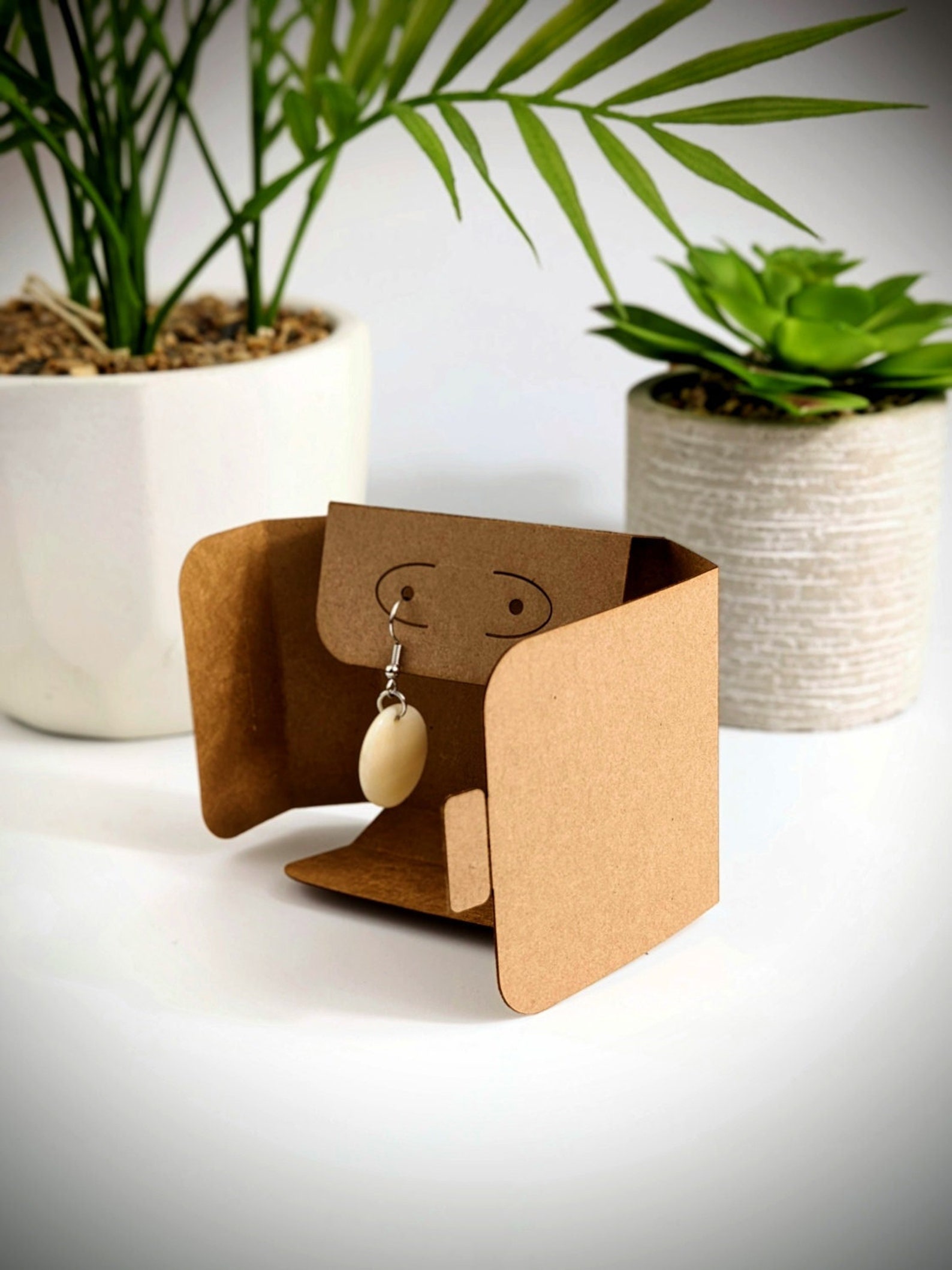 Earring Box Template // No Glue Box // Digital File SVG // - Etsy