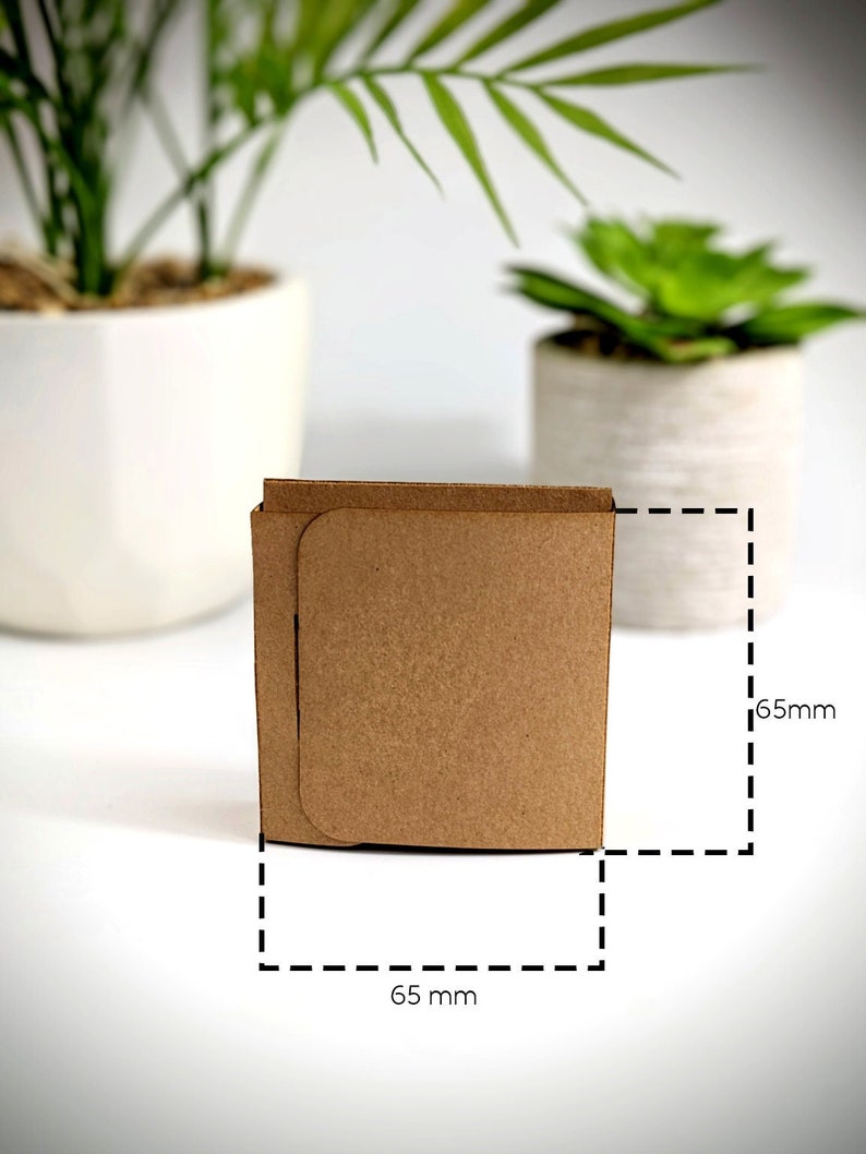 Earring Box Template // No Glue Box // Digital File SVG // - Etsy