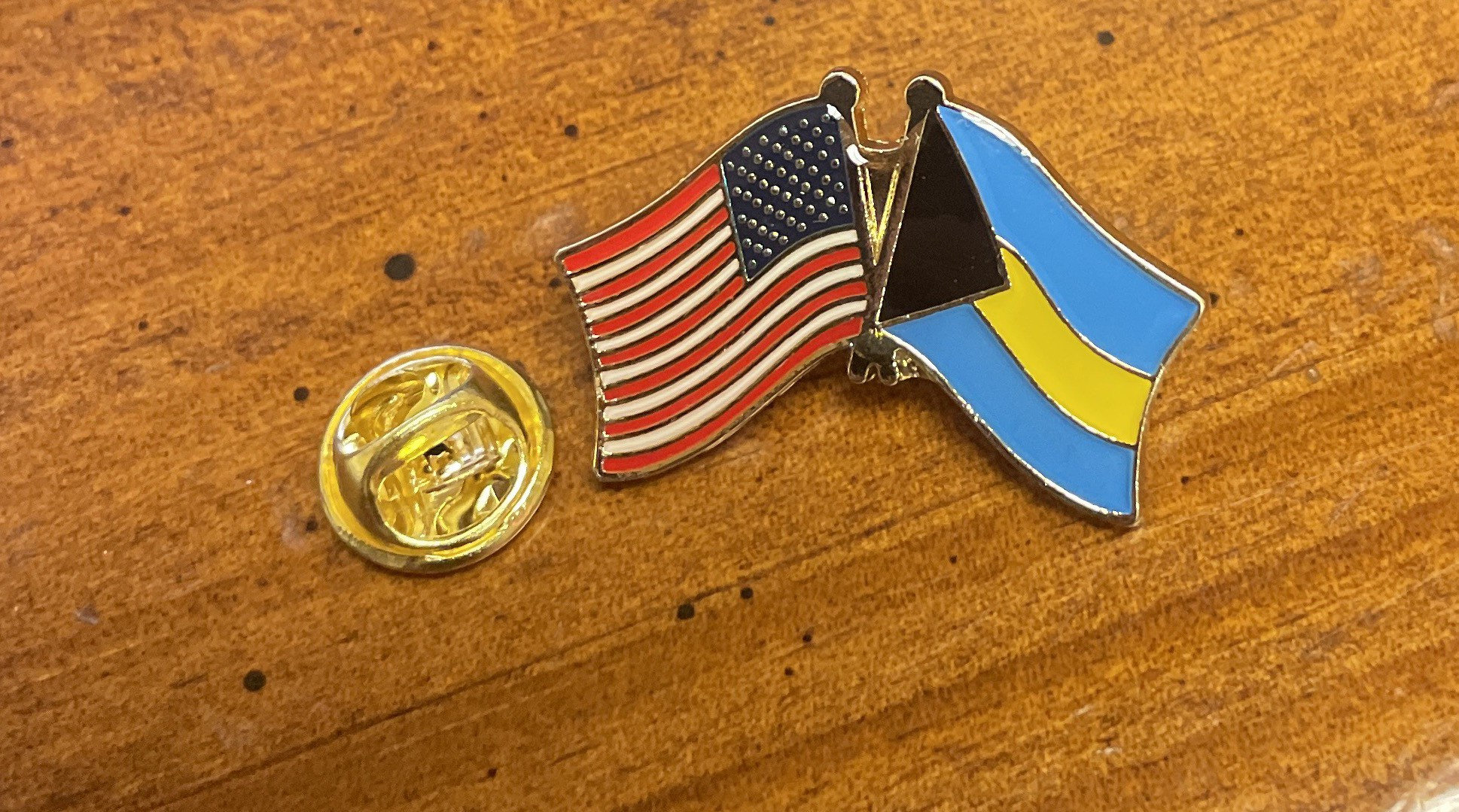 Spilla Cappello Bandiere USA E Bahamas RFCO | Amicizia America, Motociclisti, Berretto, Nuova - Foto 5
