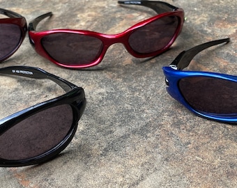 UV 400 Protection Kids Sunglasses - Assorted Colors, Ages 2-8 (4 Pcs)
