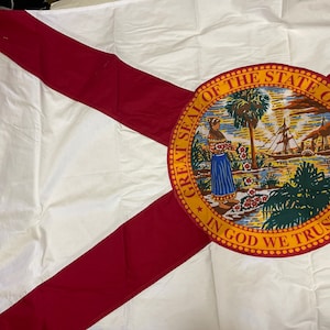 Florida State cotton flag 3x5ft with brass and grommets