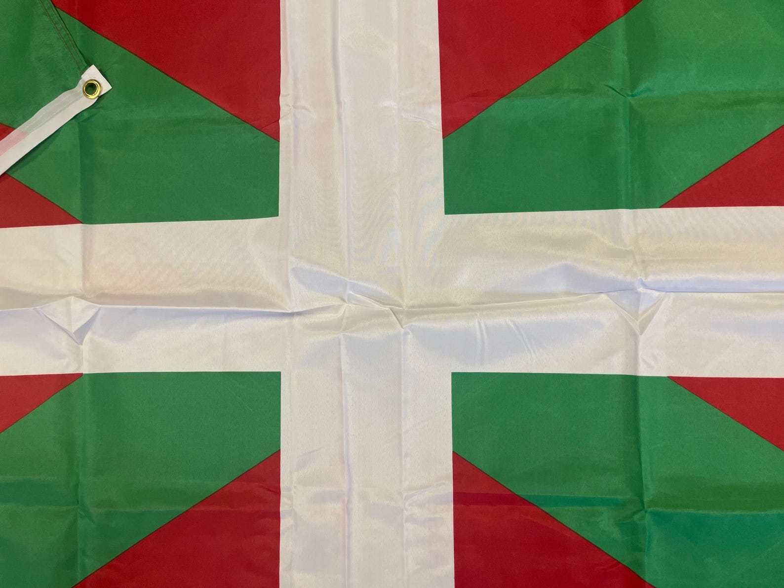 Basque Custom Flag Flags of Basque Country Flag Printed; Single Sided Brass and Grommets ...
