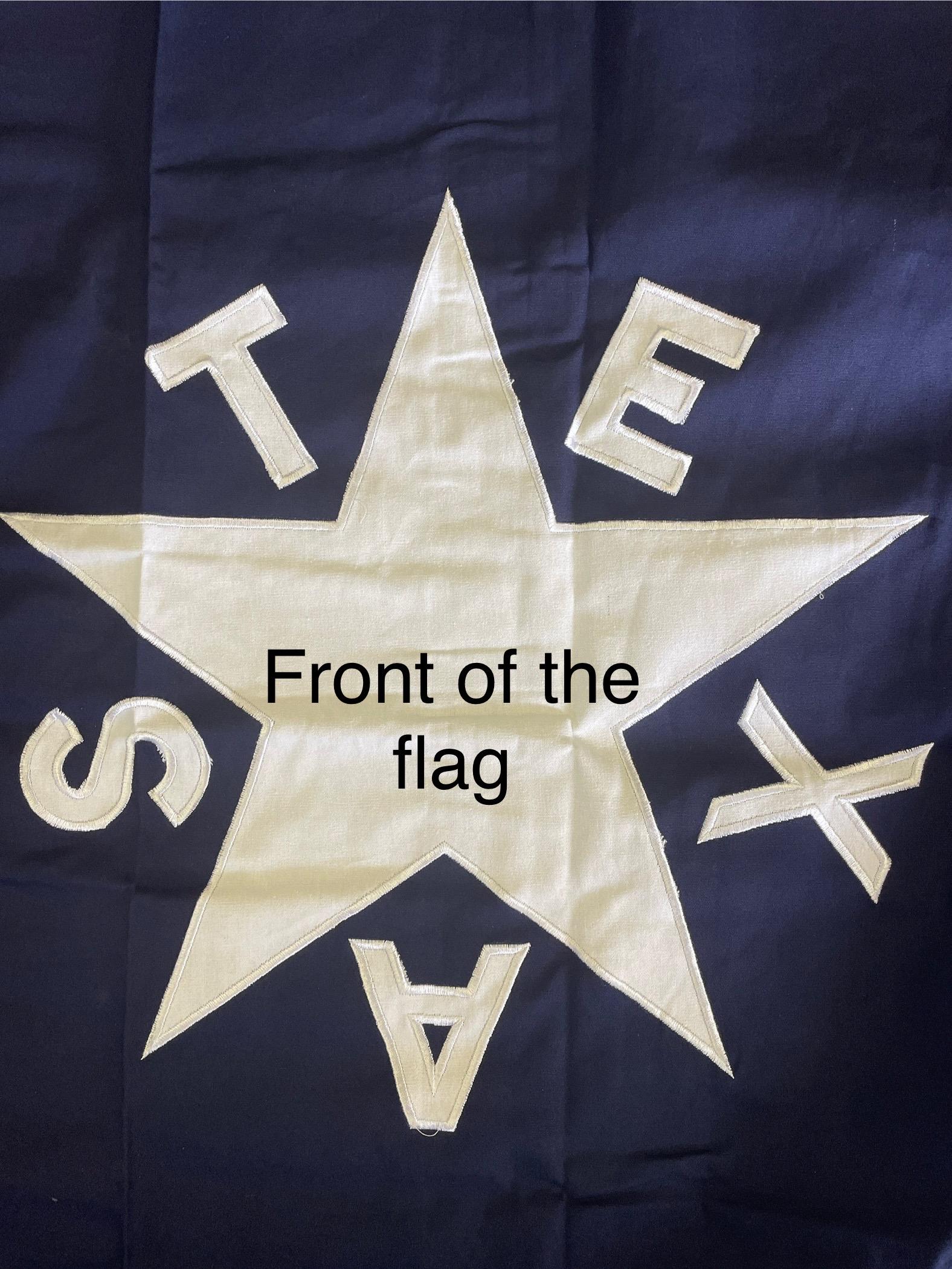 Tears For Fears Songs From The Big Chair Bandiera Texas 3x5 Piedi In Poliestere Con Gambetti - Nuova, Con Etichette Originali Bandiera Stato Del Texas - Foto 2