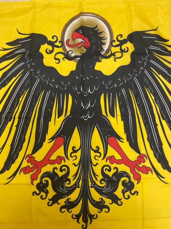 神聖ローマ帝国の旗：14世紀 両面ポリエステル - Etsy 日本