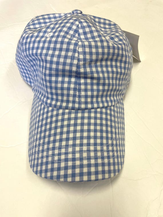 Gingham Cotton Hat: Lightweight Women's Cap - Etsy