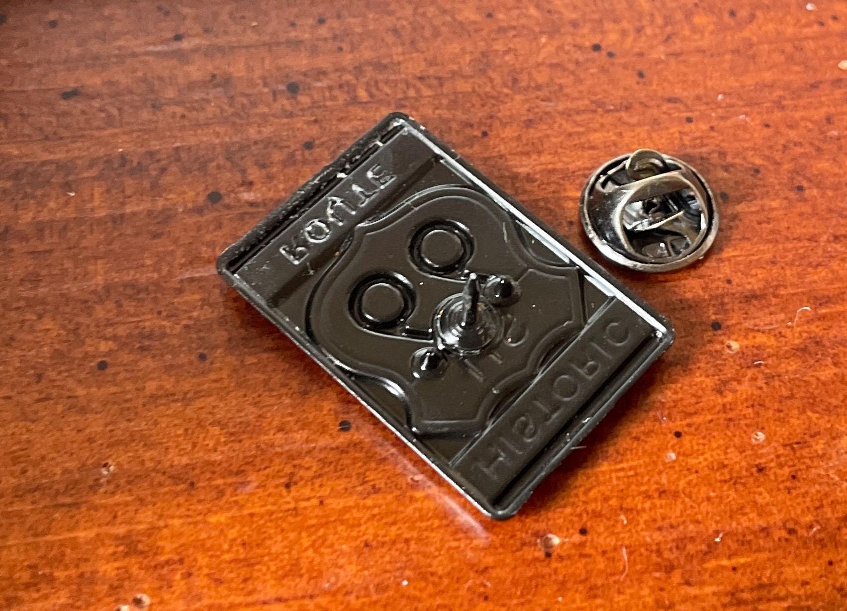 Route 66 Brooches Lapel Pin Hand Stamped Pin - Etsy Denmark