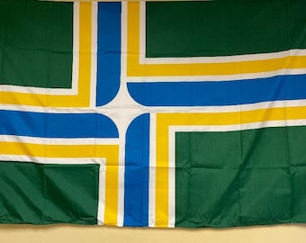 Portland Oregon Flag, 3x5 ft, Oxford Polyester