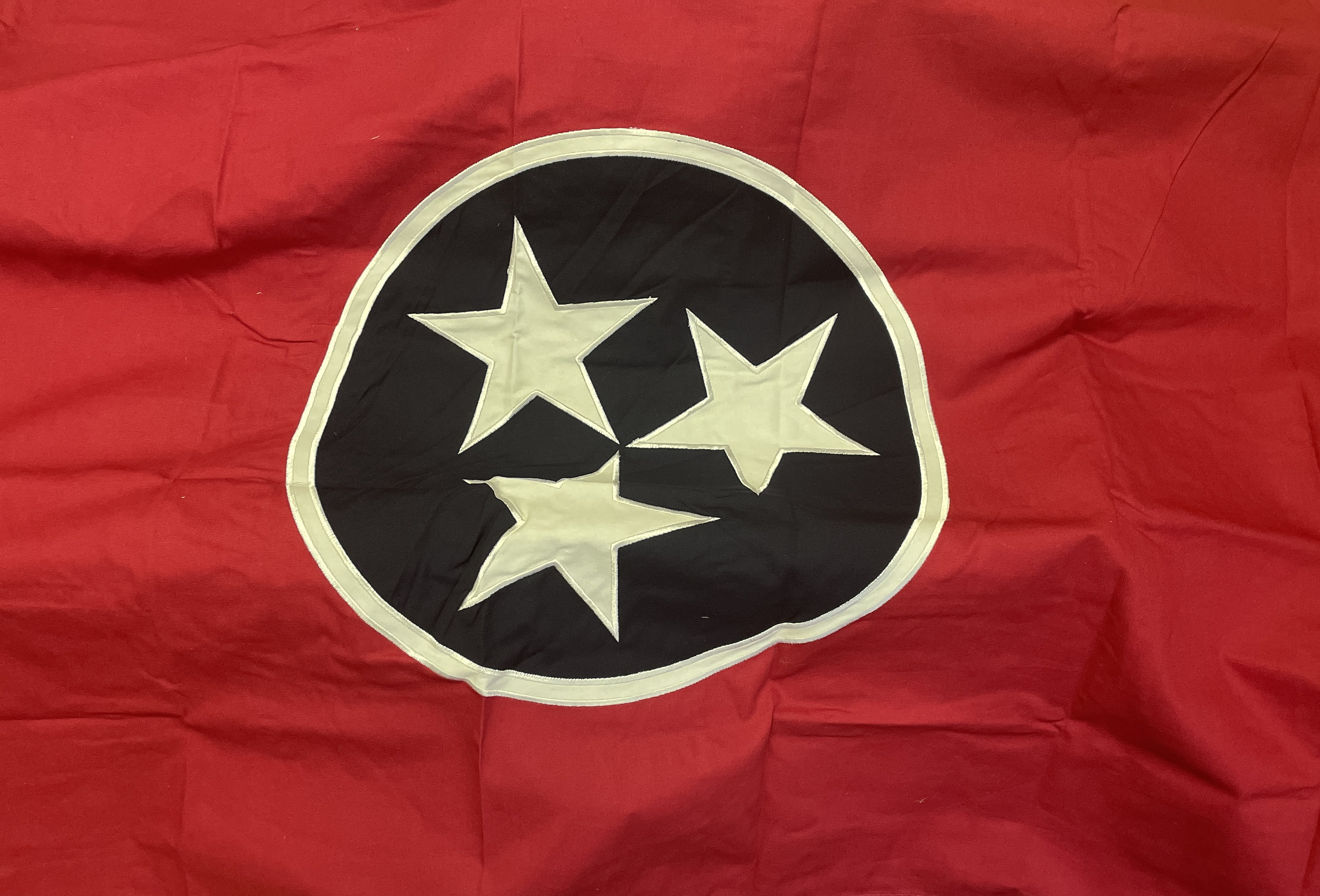 Embroidered Tennessee State Flag: Sewn Cotton ,synthetic Cotton 3x5 Ft -  Etsy, image size:3000x2037
