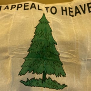 An Appeal to Heaven Afghan Decke Baumwollstoff 1,50 x 1,50m