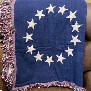 Betsy ross flag blanket sale