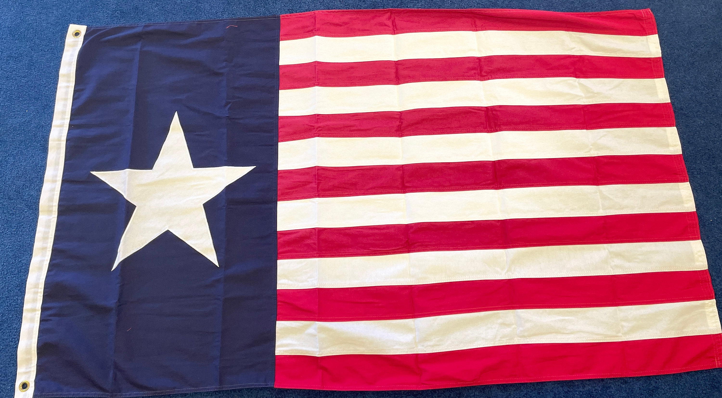 Tears For Fears Songs From The Big Chair Bandiera Texas 3x5 Piedi In Poliestere Con Gambetti - Nuova, Con Etichette Originali Bandiera Stato Del Texas - Foto 3