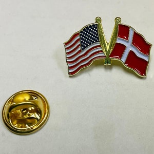 USA & Switzerland wavy Freindship   And Switzerland country Pin cloth,hat and bikers lapel pin hand stamped and baked finished