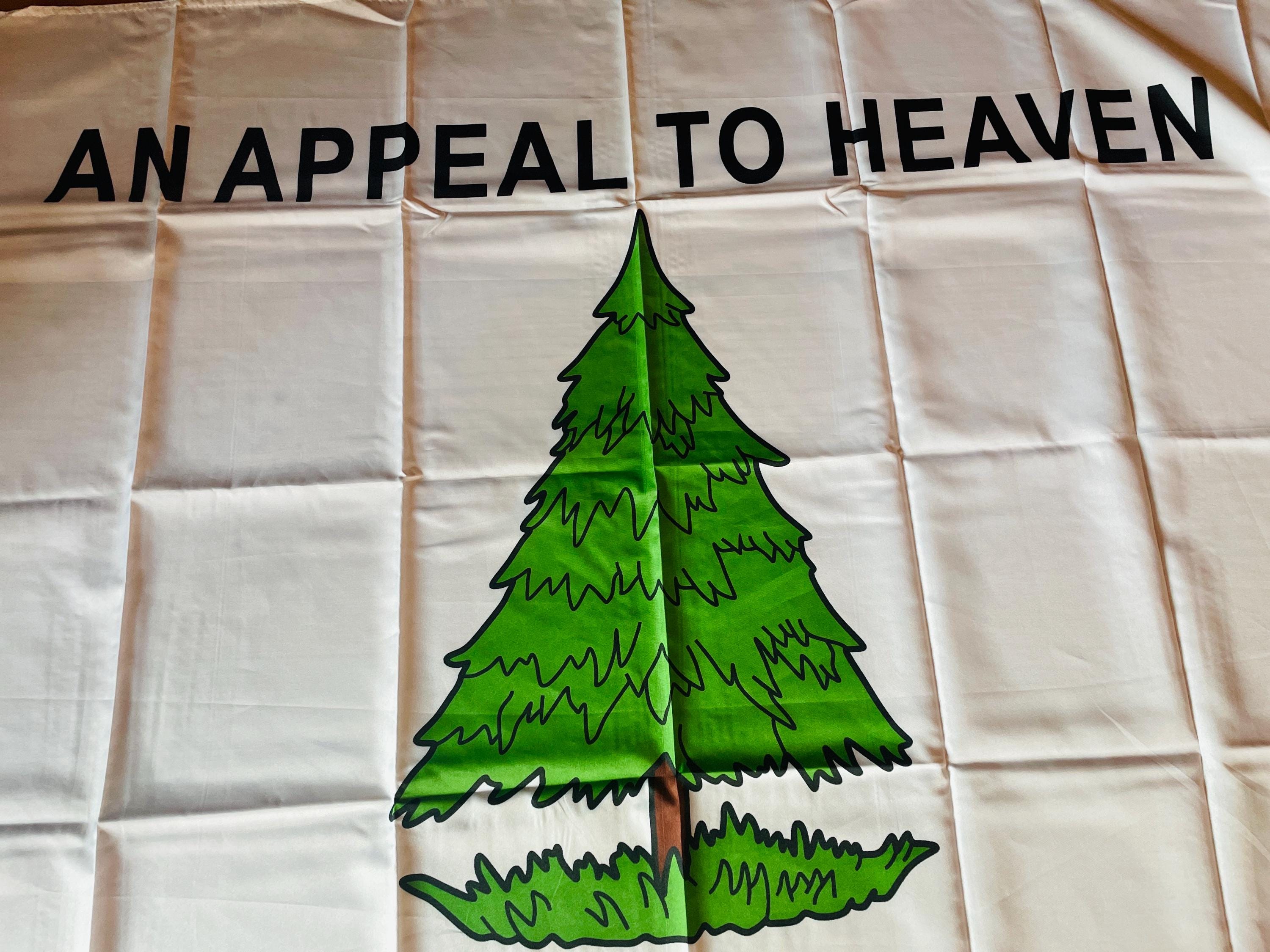 An Appeal to HEAVEN 12x18inches,2x3ft,3x5ft4x6ft and 5X8 foot huge size 100D Pick of your choice Dif" versions of the  printed flag