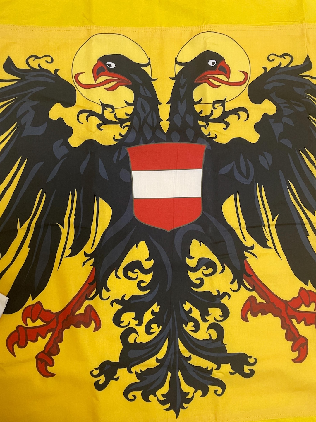 Holy Roman Empire Flag: 14th Century Double-sided Sewn Cotton ...