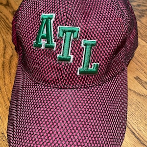 Embroidered Atlanta ATL Hat: Sewn Cotton Cap