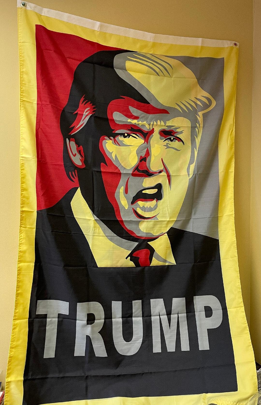 Trump Flag: 45th President, 3x5ft, Brass Grommets