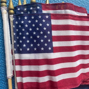USA mini desk flag 4x6inches home decor garden decor mailbox flag ground flag printed cotton fabric