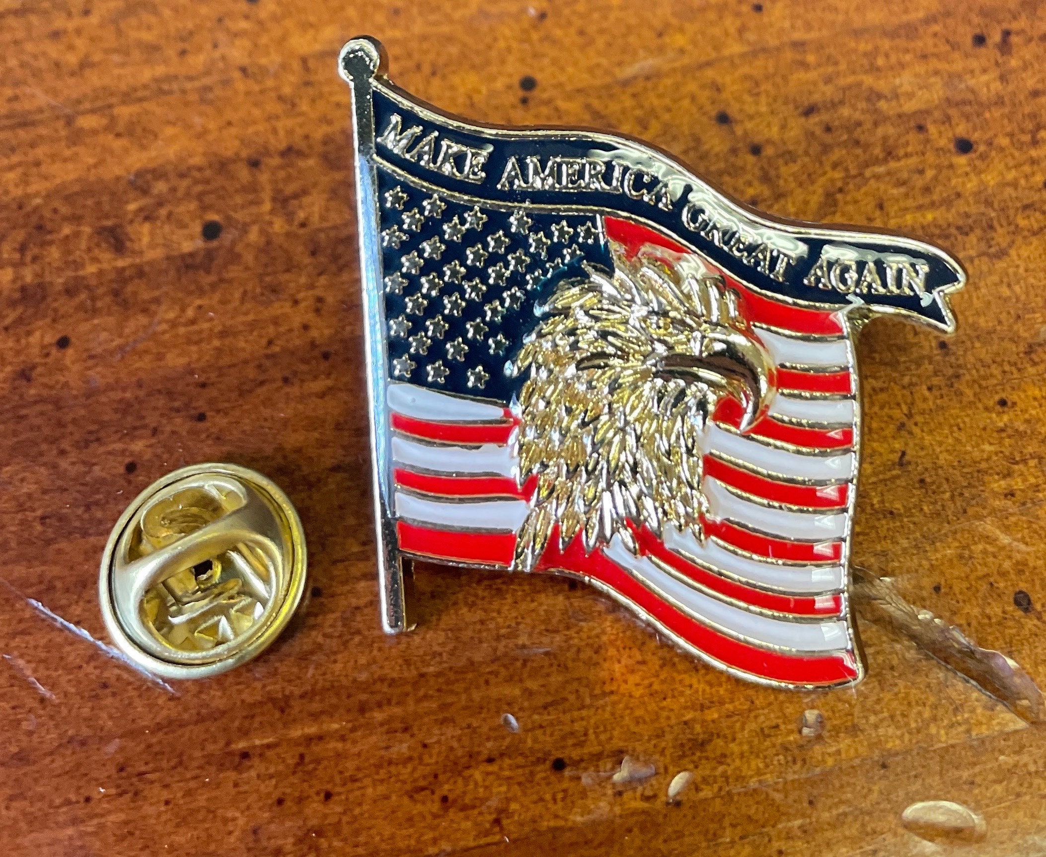 Spilla Da Bavero Presidenziale USA - PinMart's - Collezione Americana