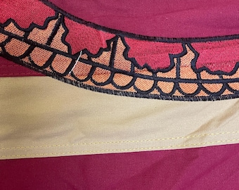 Don't Tread on Me Flag: Navy Jack Cotton, Vintage Tea Stained Historical American Flag