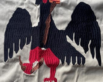 3x5ft Santa Ana , San JacintoTexas (or) Mexican history historical flag cotton sewn embroidered