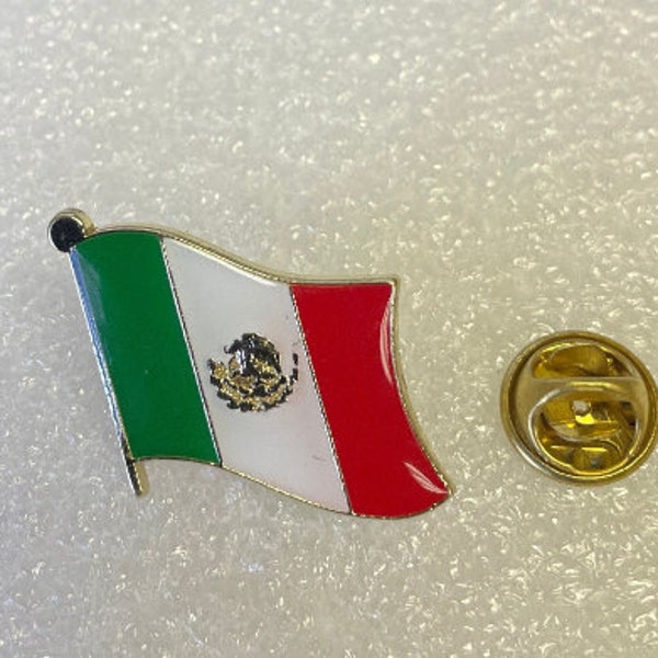 Mexico pins hand stamped and baked finished cloissone pins