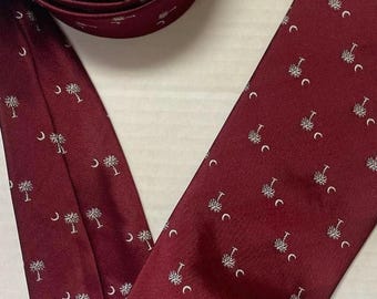 South Carolina State Flag Necktie: Microfiber Men's Tie