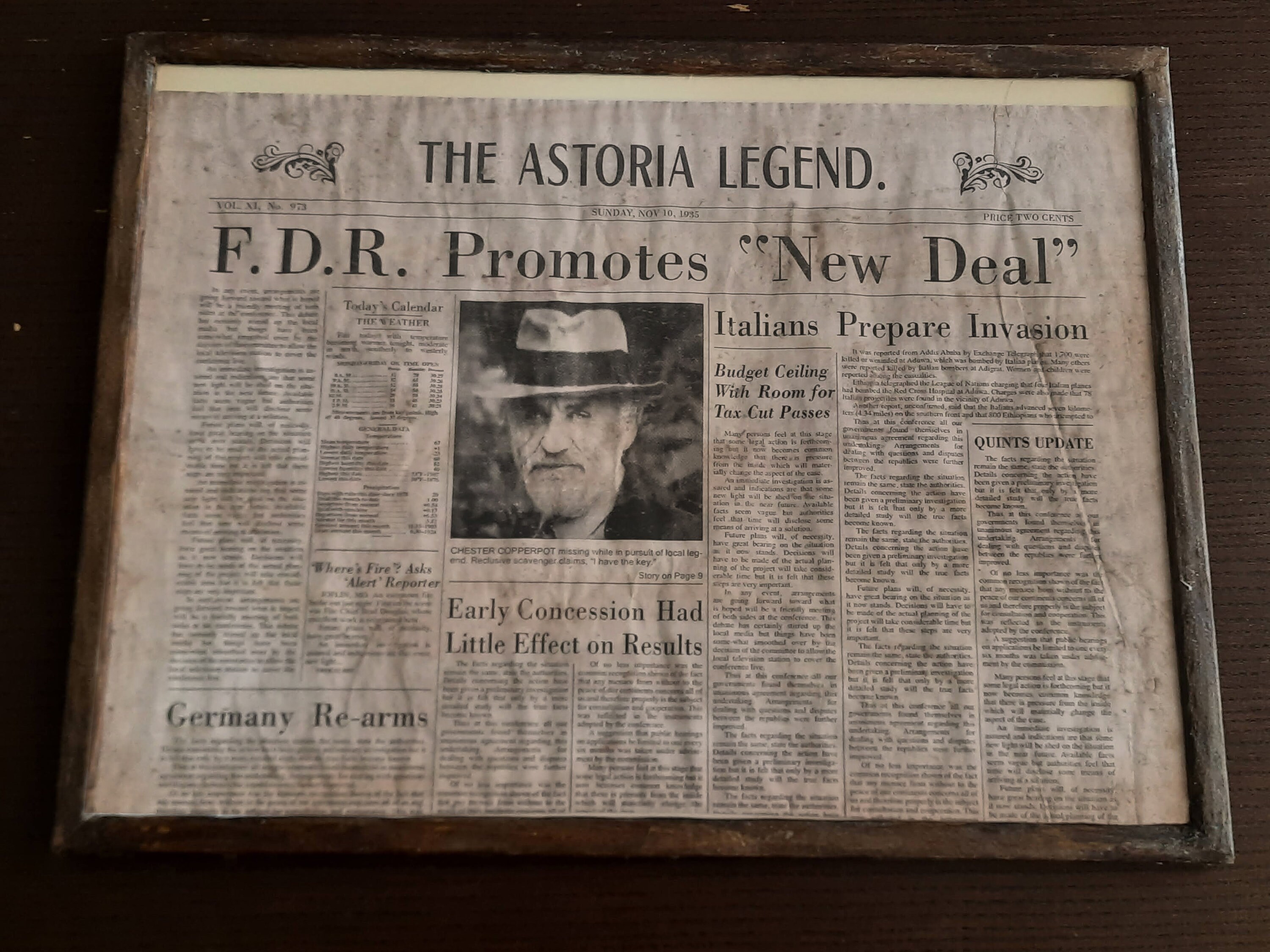 Lou Gehrig Baseball Card Goonies