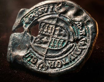 Handmade Metal Doubloon (Goonies) – Screen-Accurate Aged Prop Replica | Heavy Cast, Real Patina