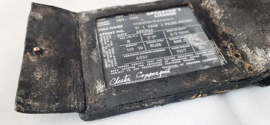 Replica of Chester Cooper's Wallet - GOONIES - Wallet - Etsy