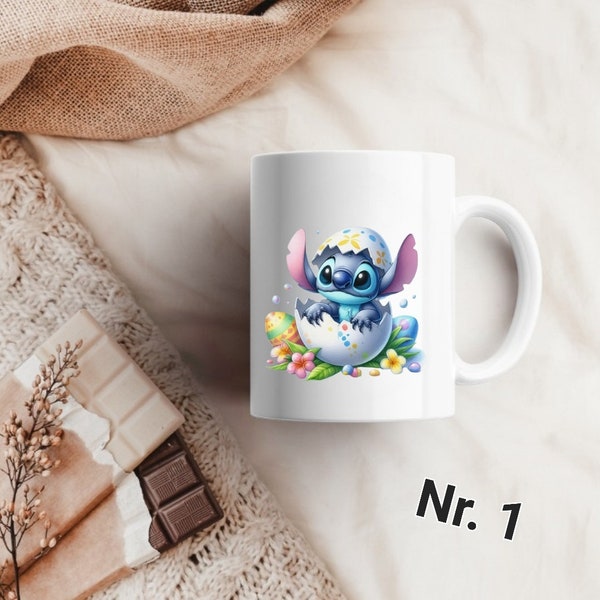 Tasse Stitch avec chocolats