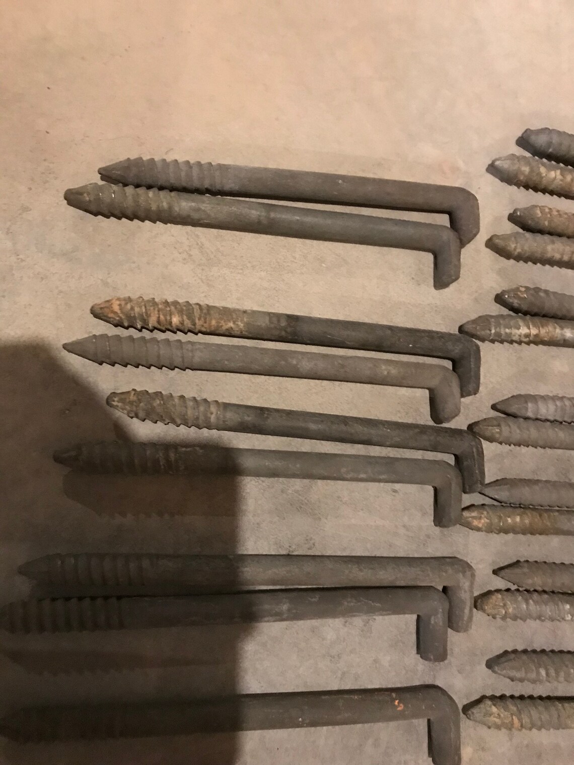 Vintage Telephone/utility Pole Metal Climbing Step Rungs Foot Etsy