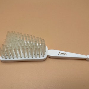 Vintage White Anro Baby Brush 1960s
