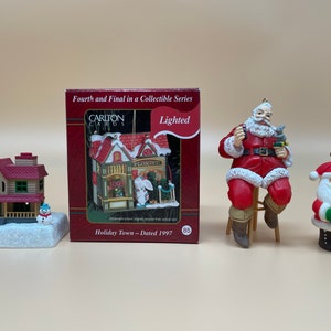 Vintage Enesco, Carlton Cards, Coca-Cola, and Hallmark Cards Ornaments