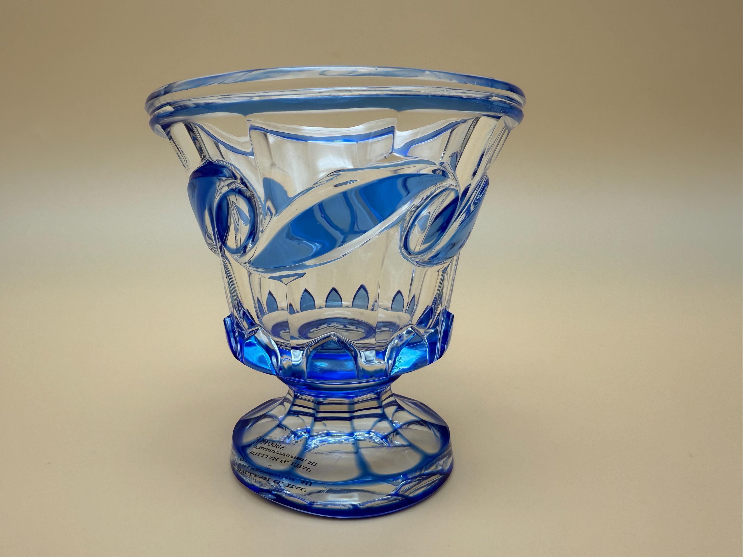 Czech bohemian crystal vase - Etsy 日本