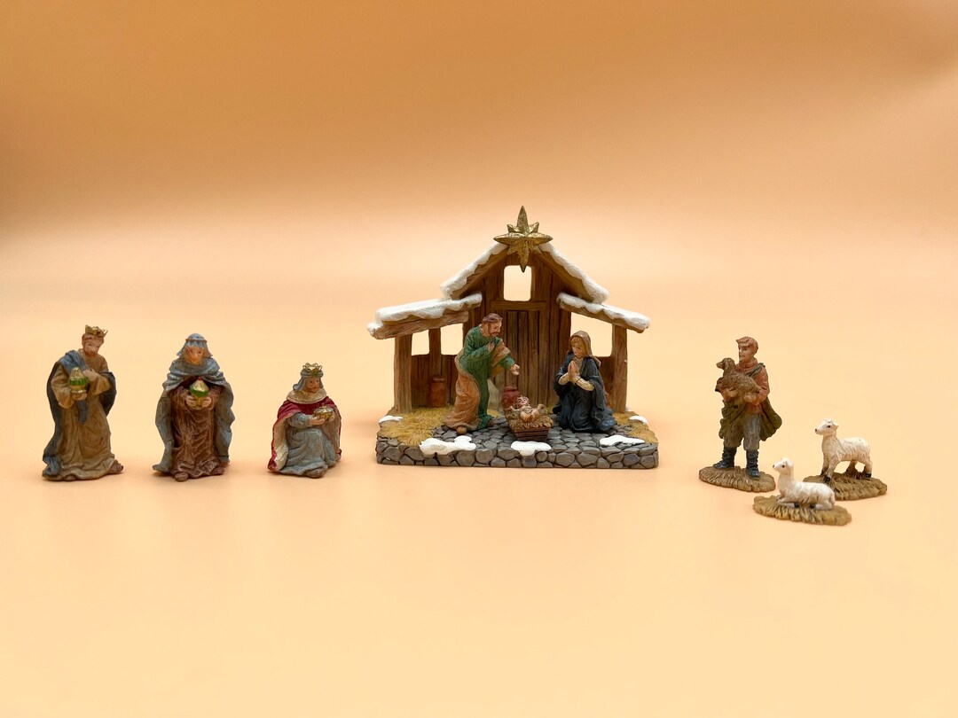 Vintage Miniature Hawthorne Village the First Noel Etsy