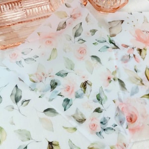 Vintage Rose Vellum sheets, Luxury Vellum in a range of Rose Designs, Translucent Paper, Wax Seals included.
