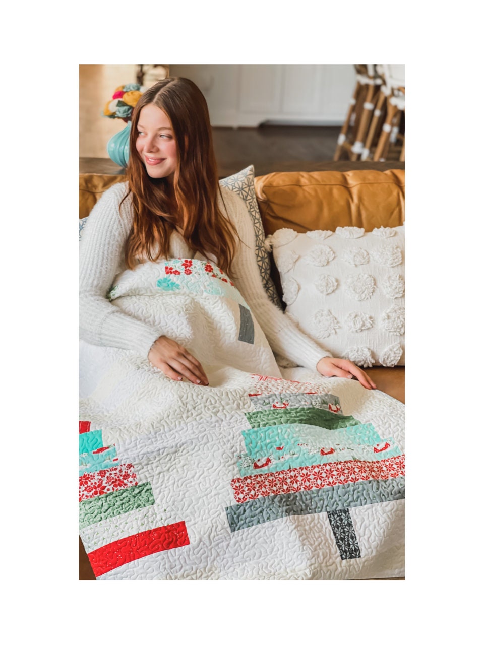 DIGITAL PATTERN: Scrappy Tree Christmas Quilt Pattern - Etsy