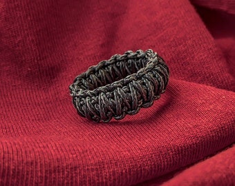 Plastic Macrame Ring - Etsy