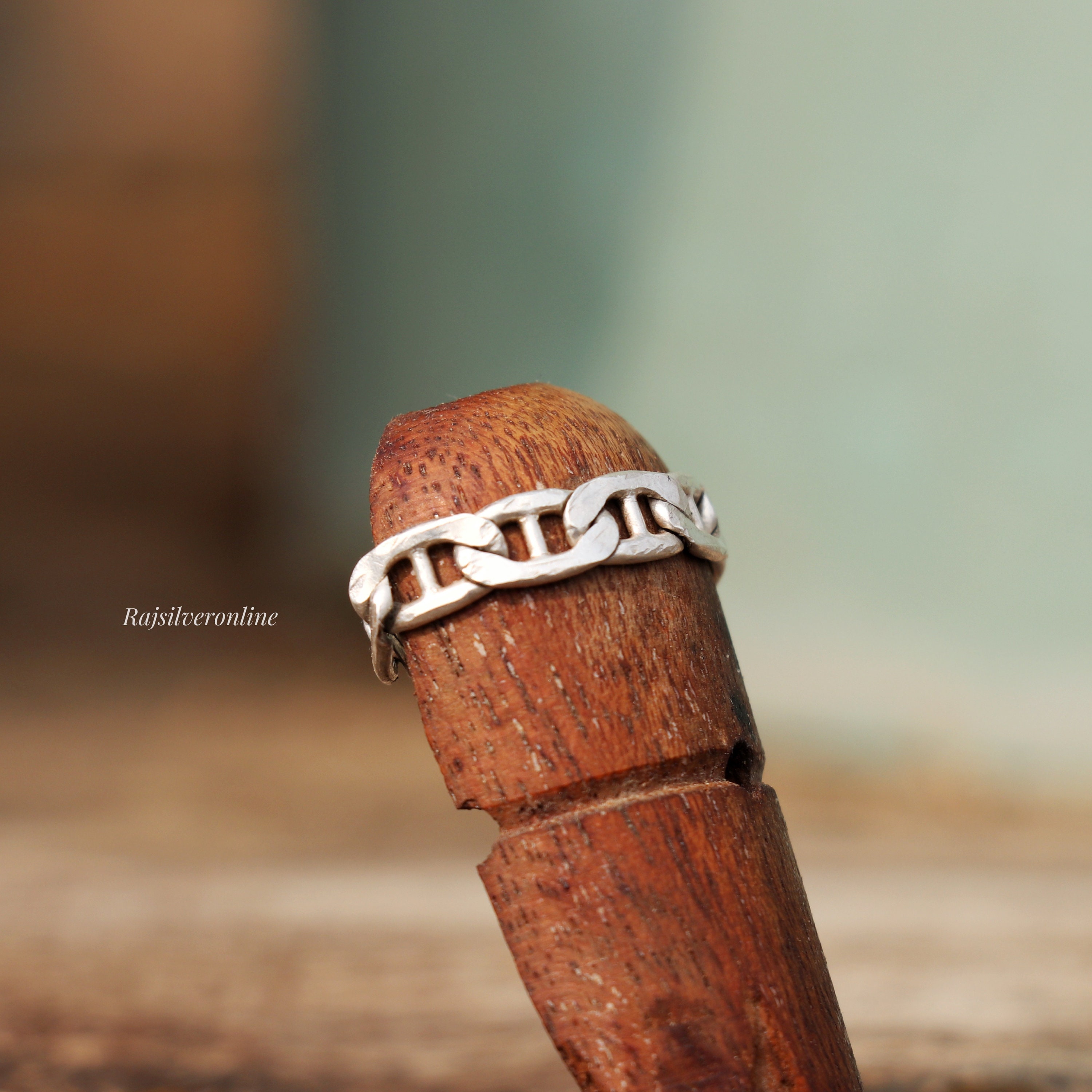 Llife BOTTON BAND RING 16号/SV925 Sterling Silver Classic Band Ring, Unisex 2mm Silver Ring