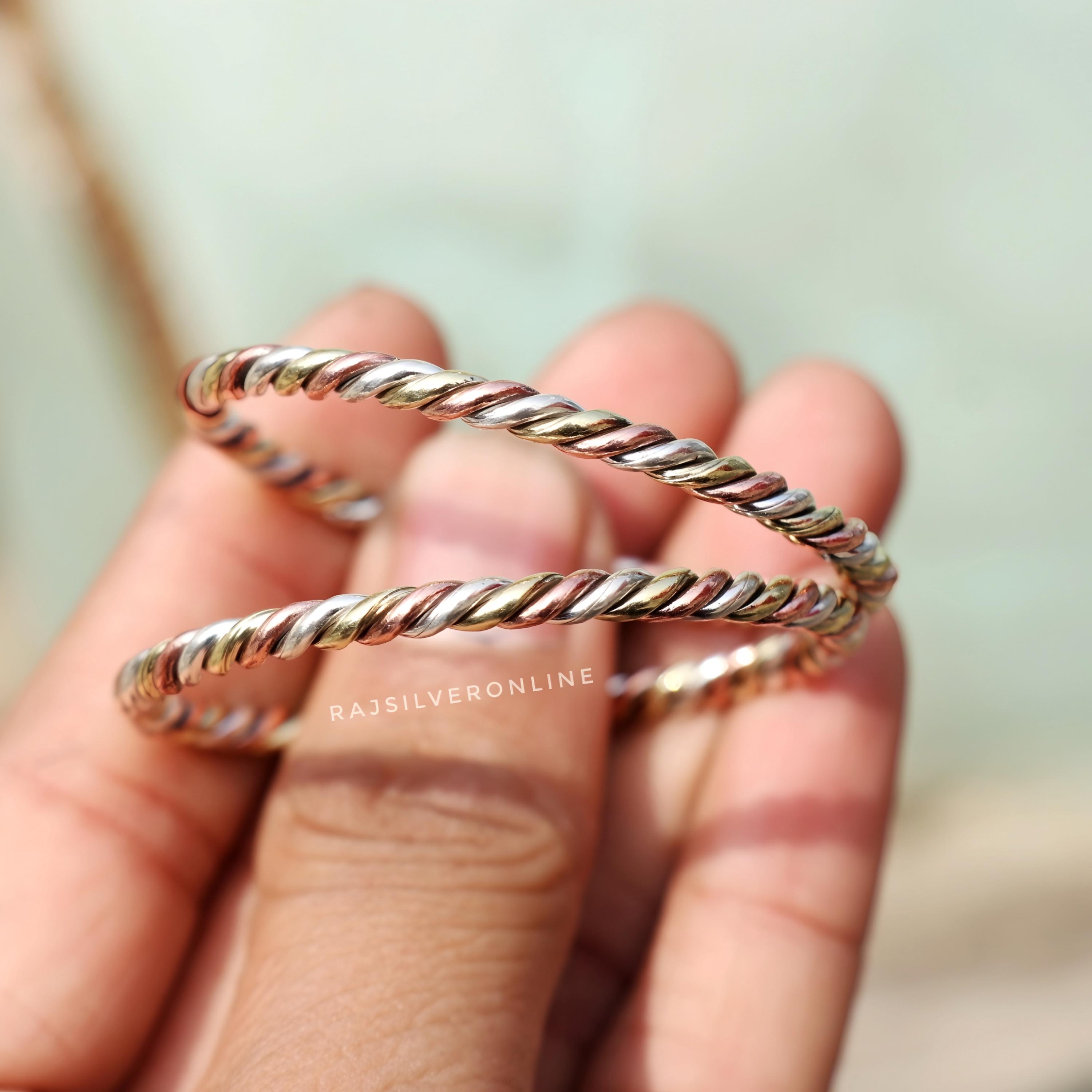 アクセサリー Vintage Silver Twist Bar Bangle 925 アクセサリー Vintage Silver Twist Bar Bangle 925 Old Vintage