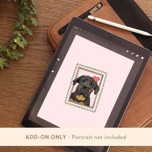 Add-on Single Pet - Love Locket/Letter