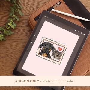Add-on Double Pet - Love Locket/Letter